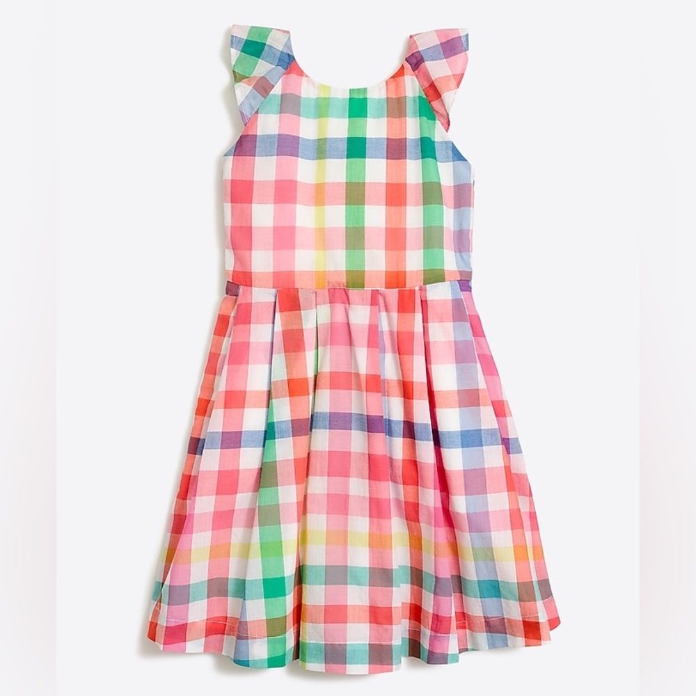 Crewcuts plaid spring dress